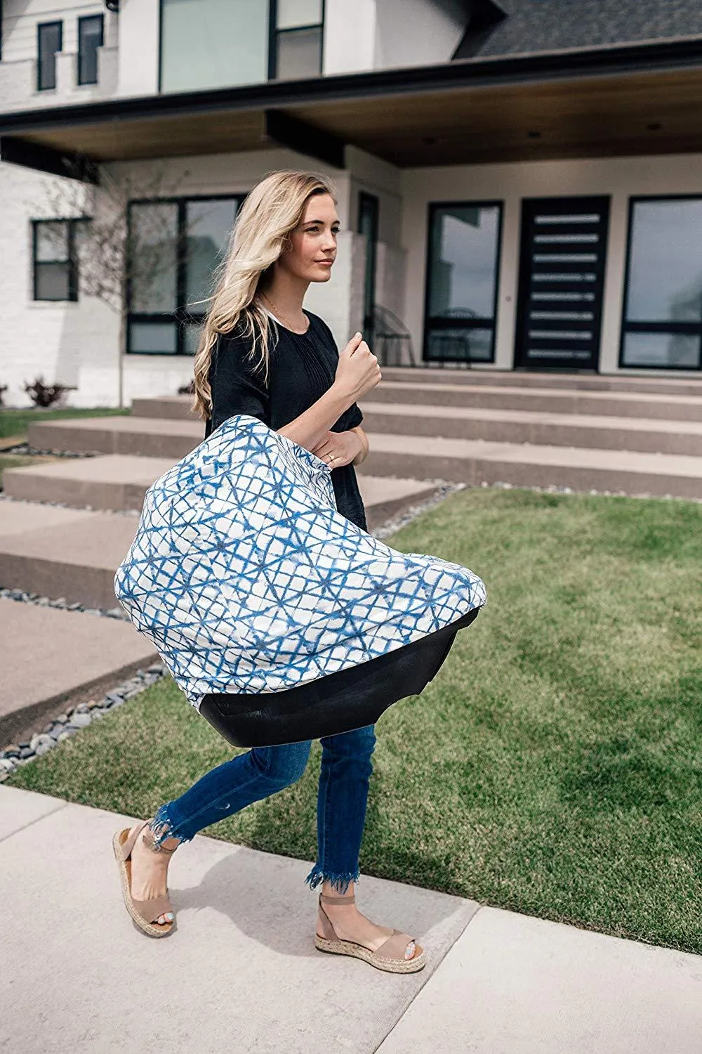 Copper Pearl Multi-Use Cover | Indigo