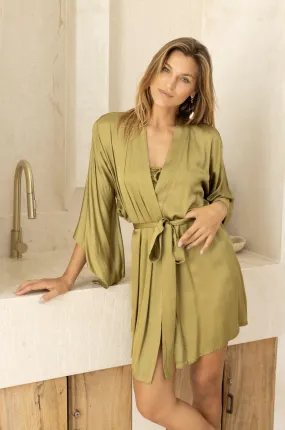 Jap Kimono Short - Olive