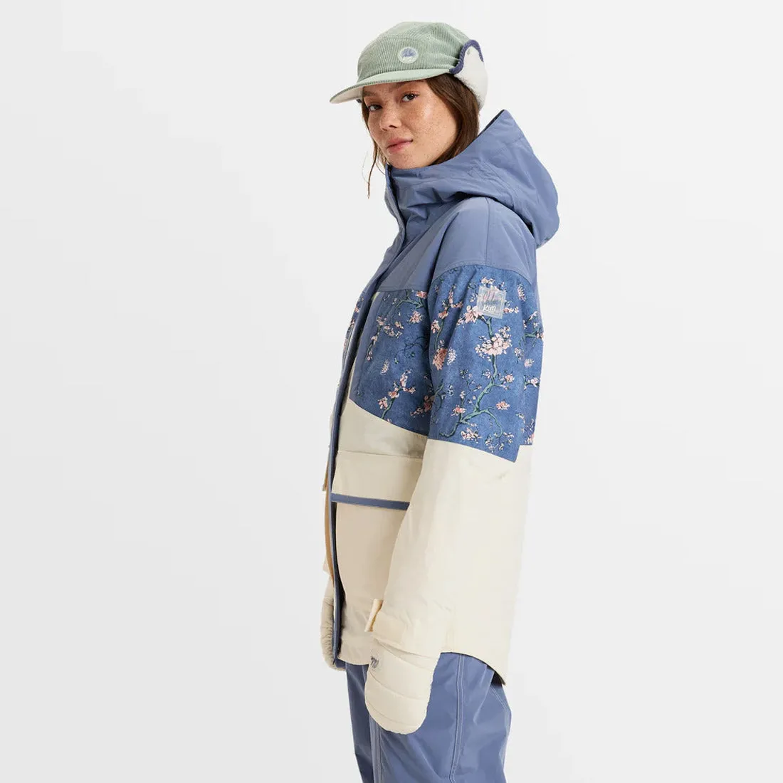ROXY Women's Chloe Kim Parka Jacket 2025 - Wild Wind Chloe Blossom