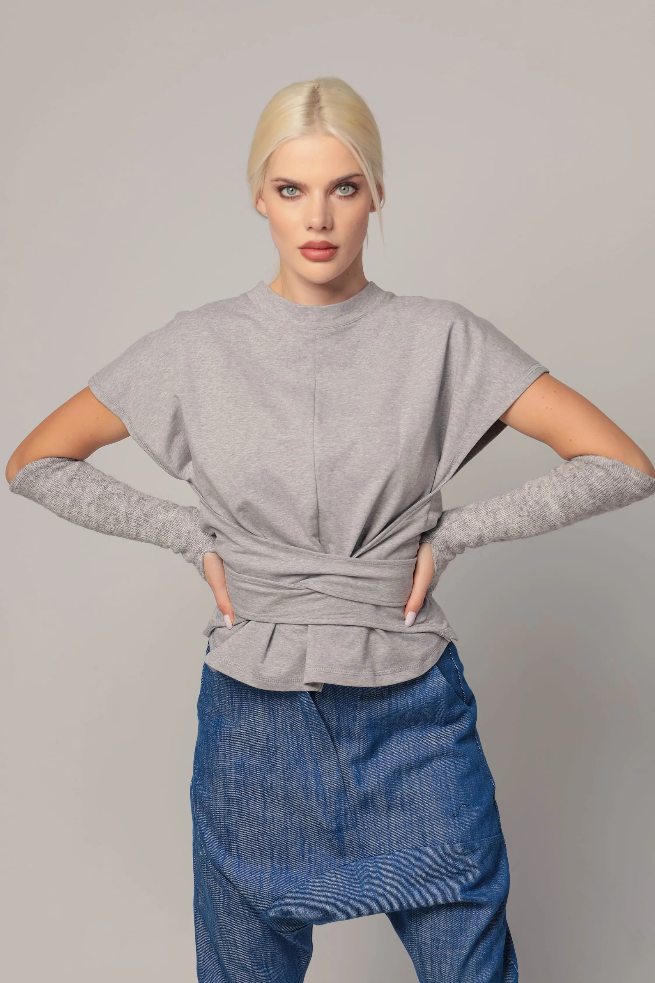 SIER - Long fingerless gloves