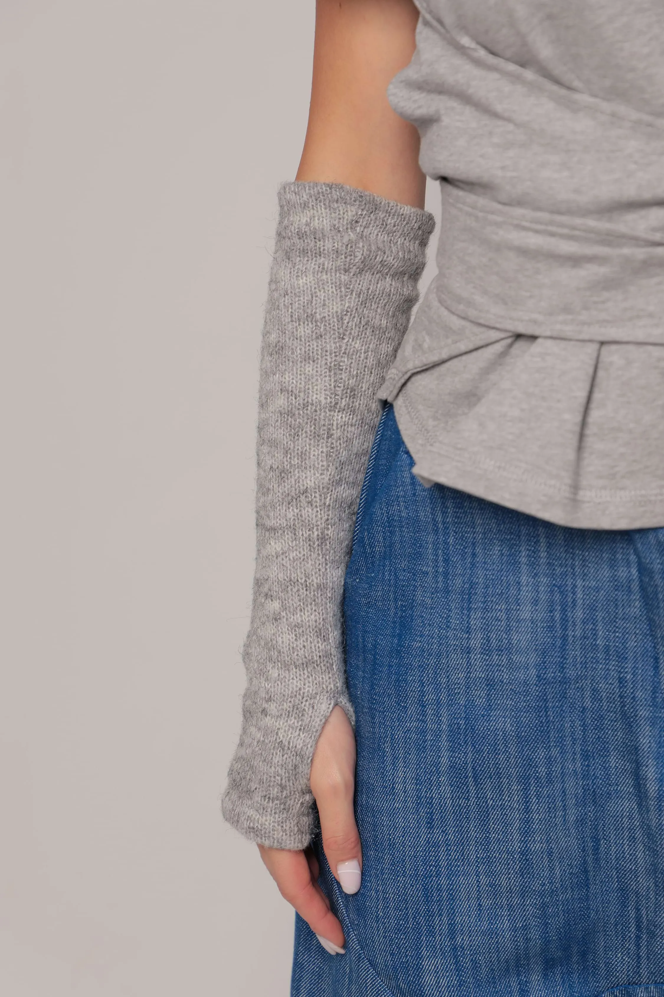 SIER - Long fingerless gloves