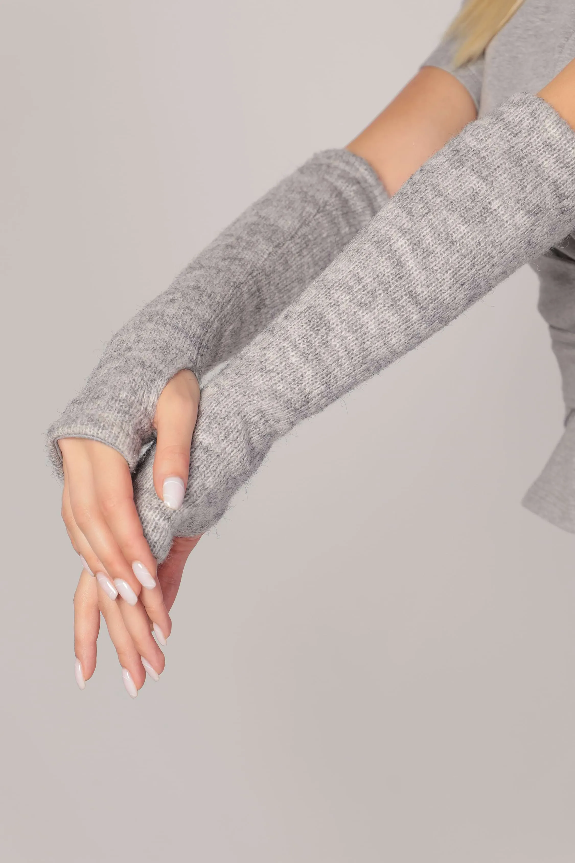 SIER - Long fingerless gloves